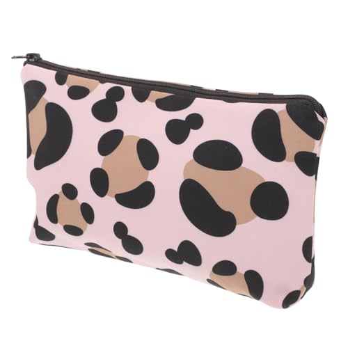 DEARMAMY 3D Druck Make Up Tasche Tragbare Kosmetiktasche für Damen Reise Kulturbeutel mit Reißverschluss Kosmetik Organizer für Unterwegs und Zuhause von DEARMAMY