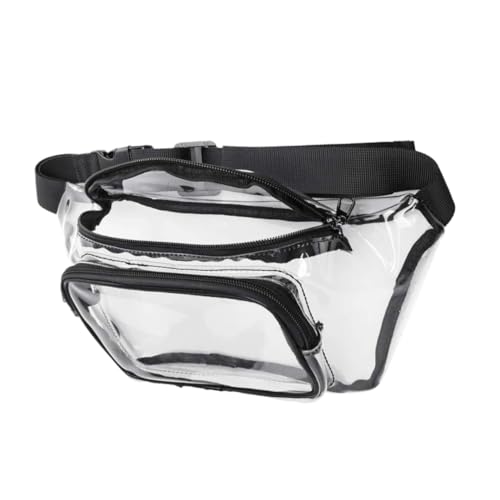 DEARMAMY 1Stück Transparente Gürteltasche wasserdichte Hüfttasche Für Outdoor Sportarten Für Frauen Männer Leicht Praktisch Für Fitness Reisen von DEARMAMY