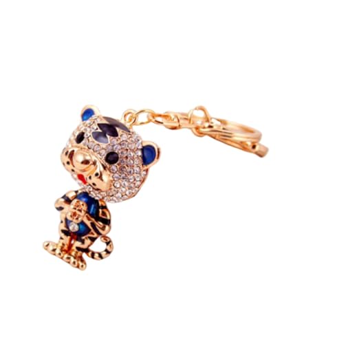 DEARMAMY Schlüsselanhänger Süßer Tigerschlüssel Strass Taschenanhänger Schlüsselanhänger Bezaubernder Festival-schlüsselanhänger Für Jungen Und Mädchen Erwachsene von DEARMAMY