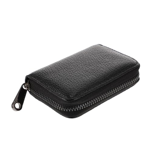 DEARMAMY Leder Karten Brieftasche Reißverschluss Pu Material Kredit Slot Organizer Geldbörse für Mehrere Karten Fach von DEARMAMY
