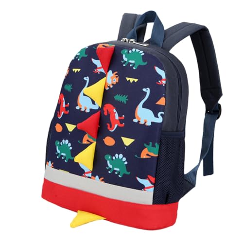 DEARMAMY 1stk Kinderrucksack Kleinkindertasche Schultasche Rucksack Für Mädchen Haarperlen Für Zöpfe Für Mädchen Gürteltasche Mini-Schultasche Kindergürtel Kinderhut Nylon Blue von DEARMAMY