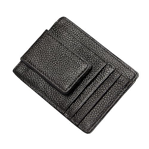 DEARMAMY 1stk Kreditinhaber Geldbörsen Für Damen Magnetische Geldscheinklammer Halter Gebärmutterstift Herren Geldbörse Beutel Black von DEARMAMY