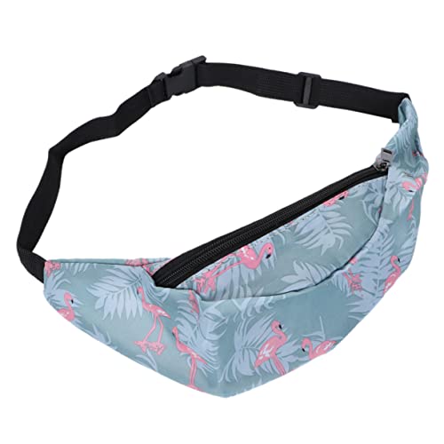 DEARMAMY Sport-hüfttasche Aus Oxford Damen Zum Laufen Und Fitness Mit Brusttasche Himmelblau von DEARMAMY