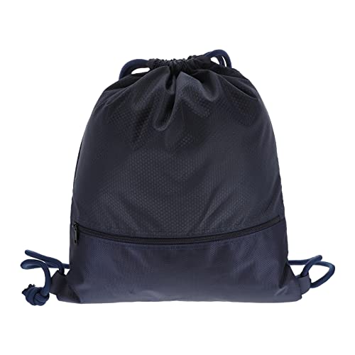 DEARMAMY 1stück Wasserdichter Drawstring Rucksack Für Sport Und Outdoor-aktivitäten Großer Swimming Pouch Für Schwimmen Camping Und Fitness Dunkelblau von DEARMAMY