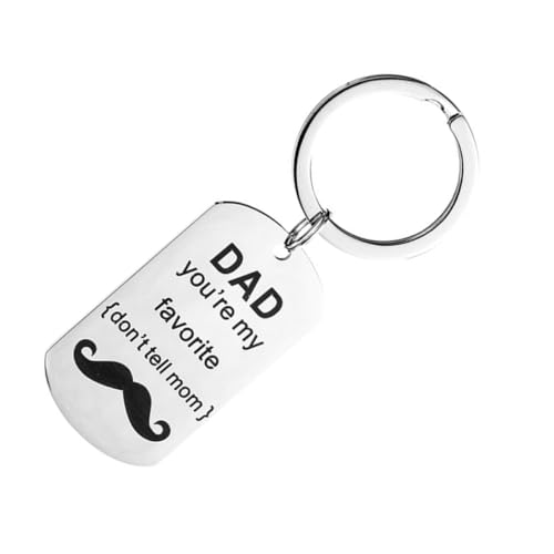 DEARMAMY 1stück Schlüsselanhänger Mit Bartmuster Persönliches Vatertagsgeschenk Für Papa Und Langlebig Geschenkidee Für Kreative Anlässe von DEARMAMY