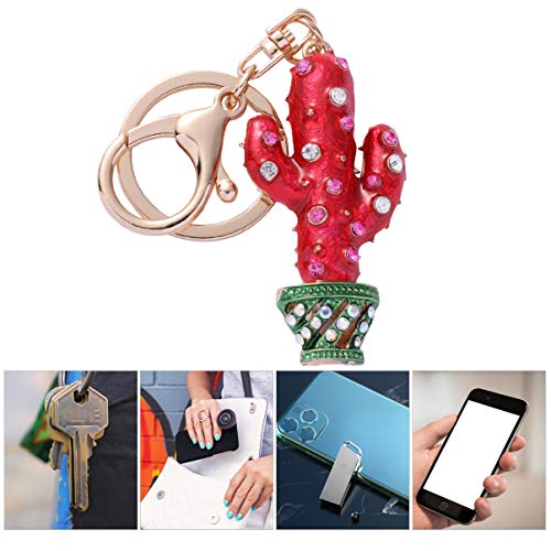 DEARMAMY 1stk -schlüsselanhänger Lanyard Kette Geldbörse Schlüsselanhänger Plüsch Abnehmbar Zubehör Ringe Hängende Schlüsselanhänger Aus Halter Pflanzen-schlüsselanhänger Auto Plastik von DEARMAMY