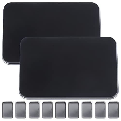 DEARMAMY 2 Magnetische Leere Make-Up-Paletten – 6-Teiliges Diy-Organizer-Etui Für Lidschatten Rouge Und Textmarker (11 9 X 7 1 Cm) von DEARMAMY