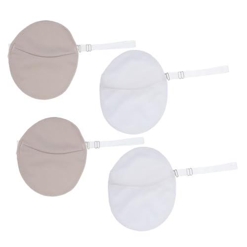 DEARMAMY 2 Paar Achselschweißpads Achselschweißpads Wiederverwendbare Achselpads Für Männer Und Frauen Achselschutz Wiederverwendbare Achsel Anti Schweiß Pads Organische Schweißpads von DEARMAMY