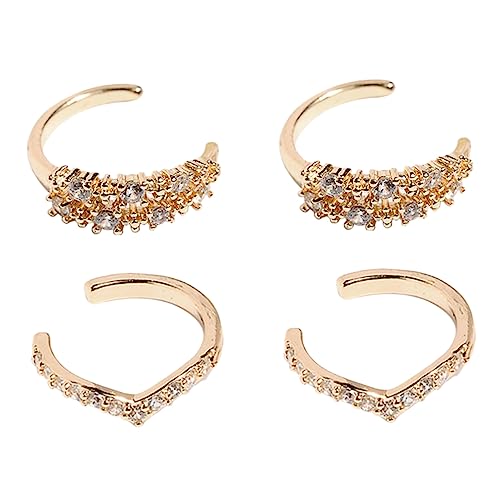 DEARMAMY 2 Paar Einstellbare Ohrclips Ohrklemmen Ohrloch Damen Schmuck Alltags und Party Accessoire Modisch Vielseitig Kombinierbar DEARMAMY 2 Paar Einstellbare Ohrclips Ohrklemmen Ohrloch Damen Schmuck Alltags und Party Accessoire Modisch Vielseitig Kombinierbar von DEARMAMY