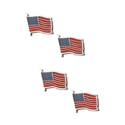 DEARMAMY 2 Paare Manschettenknöpfe Mit Amerikanischer Flagge Kragen Abzeichen Armreif Versteifungen Mann Männer Binden Usa-flaggenstift Manschettenknöpfe Mit Hemddekor DEARMAMY 2 Paare Manschettenknöpfe Mit Amerikanischer Flagge Kragen Abzeichen Armreif Versteifungen Mann Männer Binden Usa-flaggenstift Manschettenknöpfe Mit Hemddekor von DEARMAMY