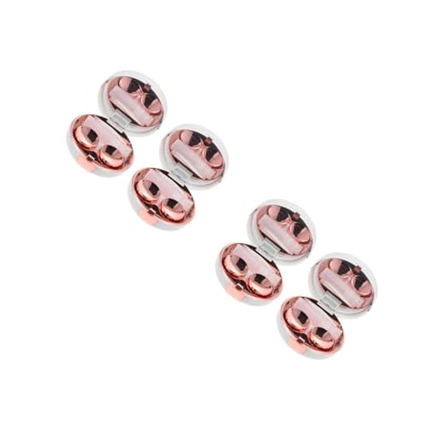DEARMAMY 2 Sätze Marmormuster Kontaktlinsenbox Reisen Behälter Farbig Auge Linsenfall Objektiv -Tragetasche Eye Lens Fall Objektiv-Organizer Plastik Rose Gold 2 Stück * 2 von DEARMAMY