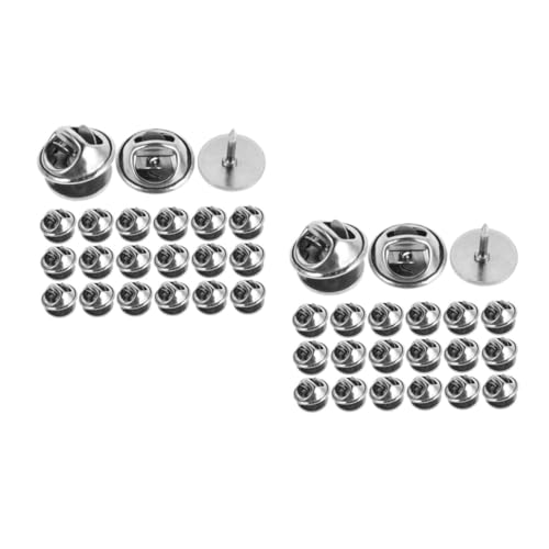 DEARMAMY 2 Sätze Schmetterlingsschnalle Brosche Basis Blanko Pin Keeper Revers Abzeichen Rücken Ersatz Schmuck Erkenntnisse Pin Rücken Rücken Krawattennadeln Halter Uniform 20 Stück * 2 DEARMAMY 2 Sätze Schmetterlingsschnalle Brosche Basis Blanko Pin Keeper Revers Abzeichen Rücken Ersatz Schmuck Erkenntnisse Pin Rücken Rücken Krawattennadeln Halter Uniform 20 Stück * 2 von DEARMAMY