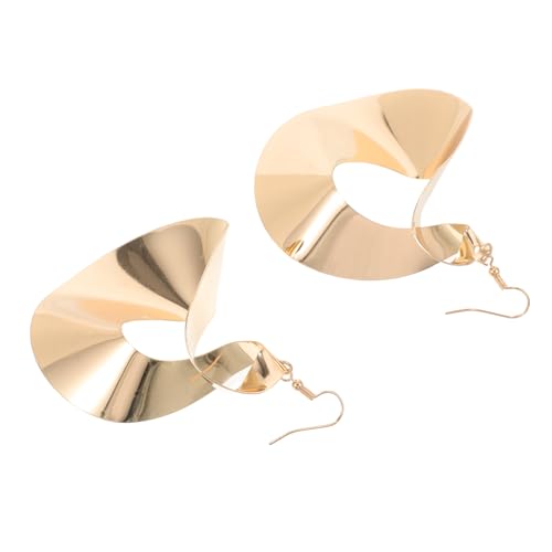 DEARMAMY 2stücke Metall Ohrringe Für Damen Hypoallergen Goldfarben Modisch Und Elegant von DEARMAMY