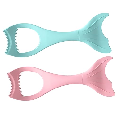 DEARMAMY 2 Stück Augen-Make-up-Hilfe Eyeliner -Zeichnenhilfe Schablone doppelendig Tipp -Schutzwimper Und werkzeug Wimpernhilfe Mascara-Schild- Mascara Guard Kieselgel von DEARMAMY