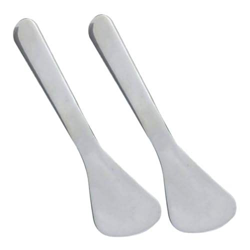 DEARMAMY 2 Stück Augencreme Portionierer Creme Make Up Spatel Creme Spatel Hautpflege Spatel Gesichtsspatel Löffel Hautpflege Spatel Augencreme Löffel Hautpflege Tools von DEARMAMY