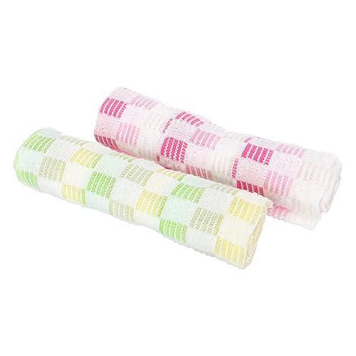 DEARMAMY 2 Stück Badetuch Badeball Baden Dehnbar Rückenmassage Badetuch Peeling Handtuch Für Die Dusche Körperwaschlappen Peeling Badetuch Körperreinigungstücher Körperschrubber von DEARMAMY