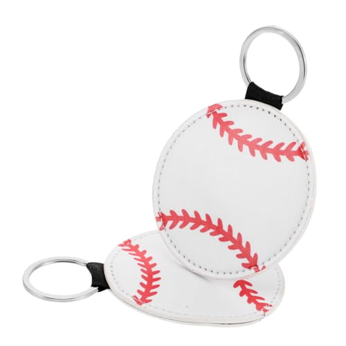 DEARMAMY 2stücke Schlüsselanhänger Für Sportfans Sublimationsfähige Schlüsselringe Deko Für Handtaschen Und Für Fußball Baseball Und Basketball DEARMAMY 2stücke Schlüsselanhänger Für Sportfans Sublimationsfähige Schlüsselringe Deko Für Handtaschen Und Für Fußball Baseball Und Basketball von DEARMAMY