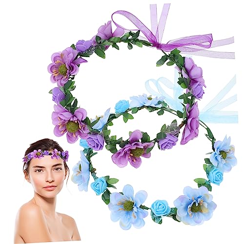 DEARMAMY 2 Stück Blumen Stirnband Hochzeitskrone Blumenkrone Für Mädchen Dusche Mädchen Stirnband Stirnbänder Für Mädchen Künstliche Frauen Brautblumen Kopfbedeckung Party Braut DEARMAMY 2 Stück Blumen Stirnband Hochzeitskrone Blumenkrone Für Mädchen Dusche Mädchen Stirnband Stirnbänder Für Mädchen Künstliche Frauen Brautblumen Kopfbedeckung Party Braut von DEARMAMY