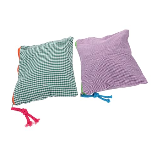 DEARMAMY 2 Stück Große Reise-Make-up-Tasche mit Gittermuster Wasserabweisender Kosmetikbeutel mit Hoher Kapazität Tragbarer Organizer für Hautpflege und Schreibwaren Praktische von DEARMAMY