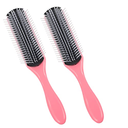 DEARMAMY 2 Stück Haarkamm Massage für Lockiges Haar Ergonomisches Styling Werkzeug Sanfte Entwirrung für Männer und Fördert die Durchblutung und Sorgt für Glattes Haar DEARMAMY 2 Stück Haarkamm Massage für Lockiges Haar Ergonomisches Styling Werkzeug Sanfte Entwirrung für Männer und Fördert die Durchblutung und Sorgt für Glattes Haar von DEARMAMY