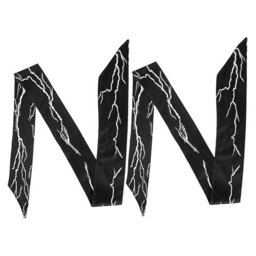 DEARMAMY 2stücke Elastisches Stirnband Für Damen Sport Stirnband Yoga Training Laufen Haarwickel Haarturbanwickel Elastischer Bandana von DEARMAMY