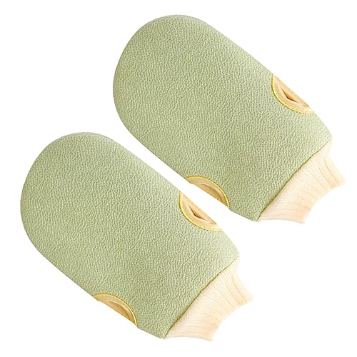 DEARMAMY 2 Stück Handschuhe Schrubben Sanfte Haut Körper Peelinghandschuh Für Abgestorbene Haut Dusche Luffa Männer Handtuch Bad Duschhandschuhe Peeling Peeling-handschuh Green DEARMAMY 2 Stück Handschuhe Schrubben Sanfte Haut Körper Peelinghandschuh Für Abgestorbene Haut Dusche Luffa Männer Handtuch Bad Duschhandschuhe Peeling Peeling-handschuh Green von DEARMAMY