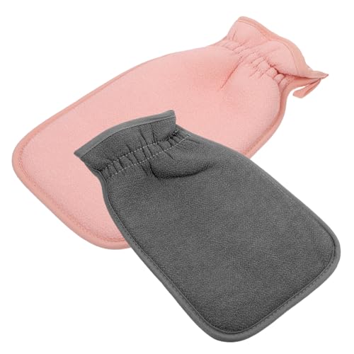 DEARMAMY 2 Stück Hautfreundliches Badetuch Peeling-Handschuh schrubben reiben Peeling Duschtuch handtücher Peelings Peeling Mitt Peelinghandschuhe Handschuhe für Bad Peeling Stoff von DEARMAMY