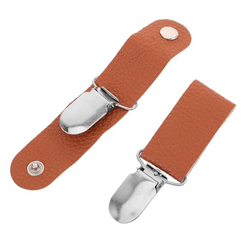 DEARMAMY 2stücke Hutclip Aus Pu-material Reisehutclip Für Koffer Und Rucksack Huthalter Zum Aufhängen Tragbarer Gepäckclip Geeignet Für Baseball Und Cowboyhüte Sicher Befestigen von DEARMAMY