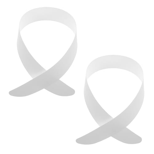 DEARMAMY 2 Stück Japanische Kimono-accessoires Kimono-kragenfutter Japanische Kimonokragen Traditioneller Kimono-gürtel Japanischer Kimonokragen Japanischer Gürtel Für Kimono Pvc Weiß von DEARMAMY