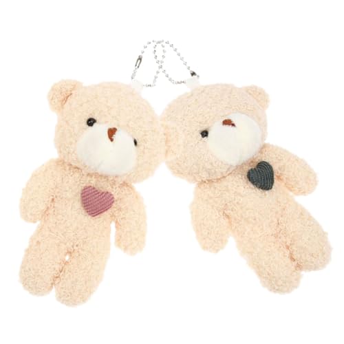 DEARMAMY 2er Set üsch Bärchen Schlüsselanhänger üße Schlüsselanhänger Für Handtaschen Schlüssel Und Perfekt Als Valentinstags Oder Abschlussgeschenk Und von DEARMAMY