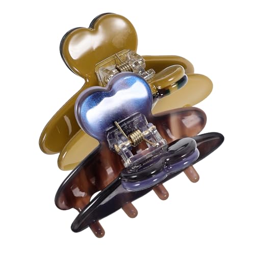 DEARMAMY 2stücke Kleine Herz-haarspangen Haarklammern Für Damen Und Mädchen Süße Haar-accessoires Für Dünnes Haar Robuste Und Langlebige Haarspangen Für Hochzeit Und Geburtstag von DEARMAMY