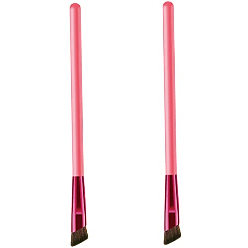 DEARMAMY 2stücke Winkeliger Augenbrauenpinsel Make-up Concealer Kosmetikpinsel Für Frauen Augen-make-up-tool von DEARMAMY