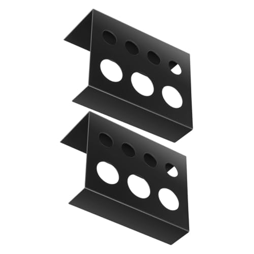 DEARMAMY 2 Stück Rechteckiges Eisenblech Färberegal Pigmentbecher Rack Tattoo Tintenregal Tattoo Tintenständer Workstation Pigmentständerhalter Stifthalter Für Schreibtisch von DEARMAMY