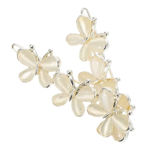 DEARMAMY 2 Stück Schmetterlings-Haarspange Haarspangen für Damen u Barrettes Mädchen Styling groß Haarklammer Haarnadeln dekorative Haarspangen süße Haarspangen Zufällige Farbe von DEARMAMY