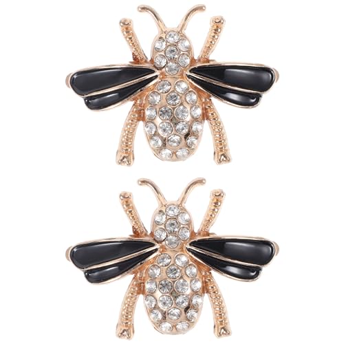 DEARMAMY 2 Stück Schuhclips In Bienenform – Dekorative Schuhanhänger Aus Metall Für Damen Elegante Schnallen Und Verzierungen Für Ballerinas Pumps Und Selbstgemachtes Schuhwerk DEARMAMY 2 Stück Schuhclips In Bienenform – Dekorative Schuhanhänger Aus Metall Für Damen Elegante Schnallen Und Verzierungen Für Ballerinas Pumps Und Selbstgemachtes Schuhwerk von DEARMAMY