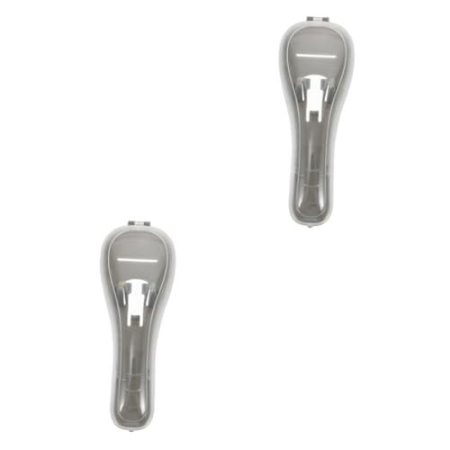 DEARMAMY 2 Stück Shaver Aufbewahrungsbox Reiseetui aus Robustem PC Material Stoßfest Kompakt für Herren Rasierer Schutz und Sichere Aufbewahrung Unterwegs von DEARMAMY