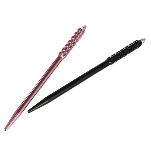 DEARMAMY 2 Stück Stickstift werkzeug Augenbrauenstifte gestickter manueller Stift Permanenter Augenbrauenstift Make-up-Augenbrauenstift Rostfreier Stahl Black DEARMAMY 2 Stück Stickstift werkzeug Augenbrauenstifte gestickter manueller Stift Permanenter Augenbrauenstift Make-up-Augenbrauenstift Rostfreier Stahl Black von DEARMAMY