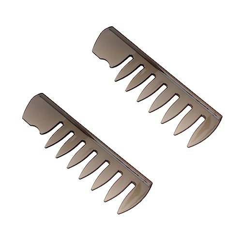 DEARMAMY 2 Stück Teiliges Herren Bürste Professionelle Friseur Styling Zubehör Statisch Langlebig Frisieren Entwirren und Massieren von DEARMAMY