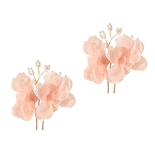 DEARMAMY 2 Stück U Förmige Haarnadeln Teiliges Rutschfest für Hochzeiten und Besondere Anlässe Brautschmuck für Damen Farbton Vielseitig Einsetzbar von DEARMAMY