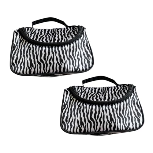 DEARMAMY 2stücke Kosmetiktasche Mit Fächern Reise-kulturtasche Schminktasche Körperpflegetasche Organisation Für Frauen Waschen Tasche Outdoor Reise Lagerung Beutel von DEARMAMY