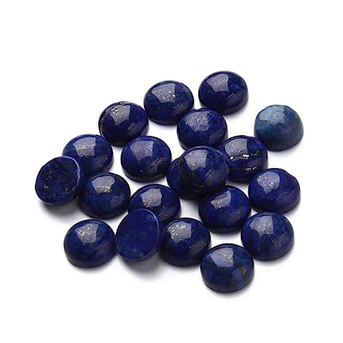 DEARMAMY 20 Stück Cabochons Edelstein DIY Schmuck Zubehör für Ohrringe Manschettenknöpfe Dekoration Vielseitig Verwendbar von DEARMAMY