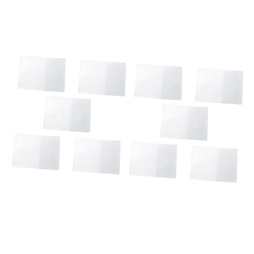 DEARMAMY 20 Stück Reisepass Geldbörse Tasche Reisen Id -abzeichenhalter Ausweis Dokumentieren Reiseakten-Organizer Tragbarer Büro-Organizer Inhaber Umschlag Aufbewahrungsbox PVC Transparent von DEARMAMY