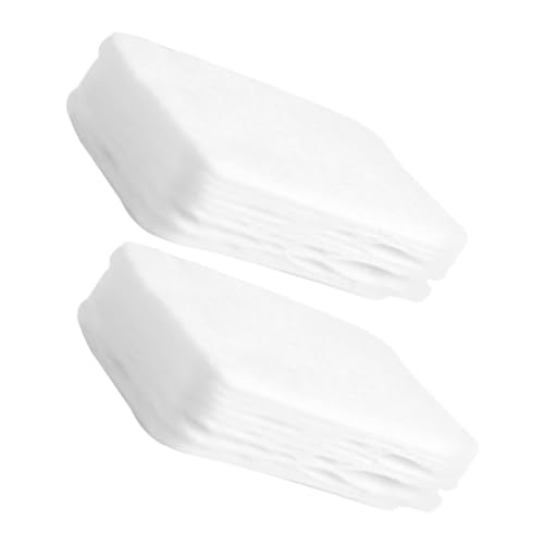 DEARMAMY 200 Stück Make Up Entferner Tabletten Und Wattepads Gesichts Make Up Entferner Für Frauen Gesichtsreinigung Mikrofaser Feuchttupfer Make Up Entferner Tücher Augenlid von DEARMAMY