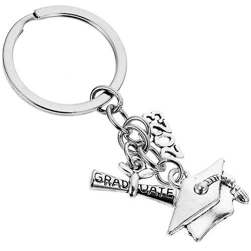 DEARMAMY Niedlicher Schlüsselanhänger Für Den Abschluss 2023 Schlüsselanhänger Aus Legierungsmaterial Dekoratives Rucksack-Ornament von DEARMAMY