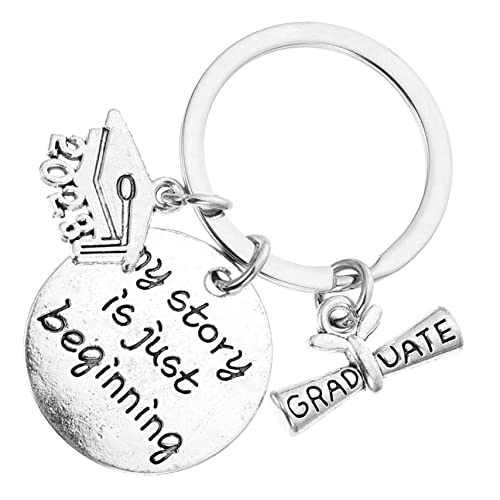 DEARMAMY Schlüsselanhänger mit Aufschrift „Graduate“ für Die Tasche Schlüsselanhänger Schlüsselring Senior 2023 Abschlussschmuck DEARMAMY Schlüsselanhänger mit Aufschrift „Graduate“ für Die Tasche Schlüsselanhänger Schlüsselring Senior 2023 Abschlussschmuck von DEARMAMY