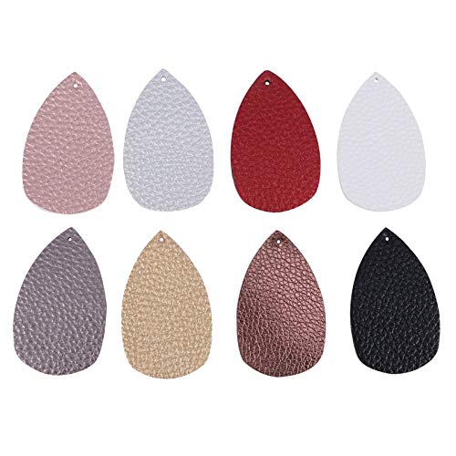 DEARMAMY 20stücke Tropfen Ohrringe Für Frauen Mädchen Diy Ohrring Tropfenform Kunstohrring Damen Ohrringe Diy von DEARMAMY