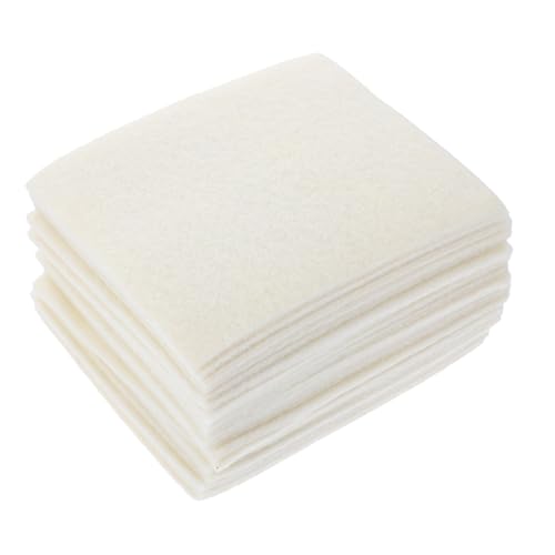 DEARMAMY 20stücke Dauerwellen-zubehör Wärmedämmmatte Aus Wolle Friseurschutzmatte Wärmedämmpad Für Dauerwellen von DEARMAMY