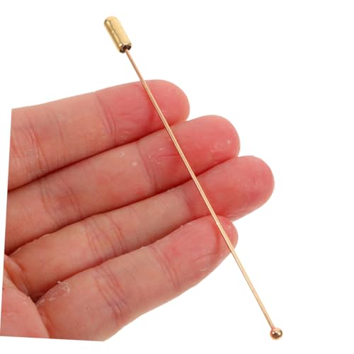 DEARMAMY 20stücke Edelstahl-anstecknadel Mit Stopperende Handgefertigt Für Diy-schmuck Und Kostümzubehör Metall-kopfnadel Als Sicherheitsbrosche Langlebig Und Vielseitig Einsetzbar von DEARMAMY