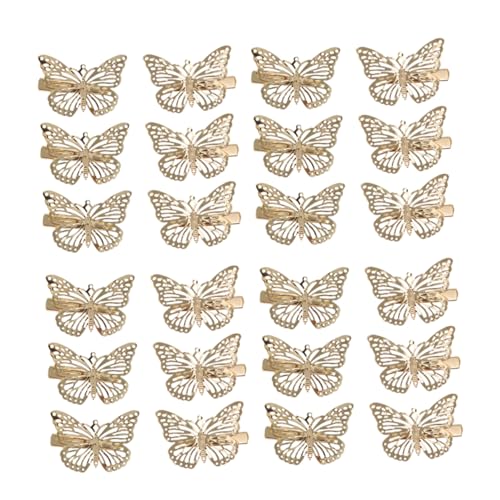 DEARMAMY 24Stücke Haarklammern Haarspangen Für Damen Rutschfeste Haarklemmen Für Verschiedene Anlässe Haaraccessoires Für Besondere von DEARMAMY