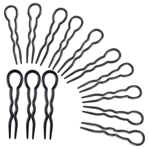 DEARMAMY 24stücke U-förmige Haarnadeln Für Damen Haar Gabeln Brötchen Haarnadel Minimalistische Haargabel Haarknotenstäbe Französische Haarnadeln Haarschmuck Für Frauen Haarschmuck Für Mädc von DEARMAMY